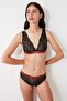 New Year's Glitter Red Elastic Black Bralet Suit Ds 200250 Br - 4