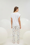 16843 Women's Printed Pajama Set - 4