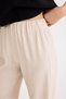 Beli Lastikli Geniş Paça Pantolon - 5