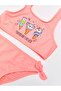 Girl's Bikini Suit with Bow - 3