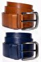 2-Pack Sports Belt 100% Genuine Buffalo Leather Belt Men's Jeans Belt - 6