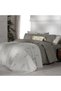Eva Eldon Beige Double 100% Cotton Duvet Cover and Pike Set