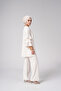 Jacket Pants Set |   Pearl Detailed Ruffled Sleeve Flexible Fabric |   4 Season Use - 7