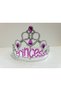 Silver Color Princess Written Party Crown 60 cm - 3