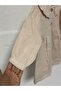 Muslin Fabric Baby Girl Collared Dress - 3