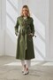 Classic Trench Coat Green - 2