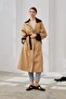 Special Trench Coat Black-Camel - 4