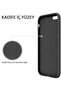 iPhone 16 Compatible Butterfly Printed Velvet Black Silicone Phone Case - 4