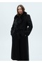 Manteco Wool Coat with Detachable Fur Collar - 5