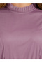 U and F Women Mauve Net Maxi Dress - 4