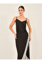 Fringe Detail Sleeveless Bodycon Midi Dress - 3