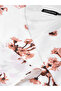 Floral Print A-Line Wrap Midi Dress - 5