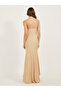 Satin Cowl Neck Sleeveless Mermaid Maxi Dress - 5