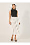 Color Block Sleeveless A-Line Midi Dress - 2