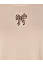 Butterfly Print Round Neck T-Shirt and Pyjama Set - 4
