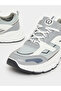 Stitch Detail Front Lace Up Chunky Sneakers - 4