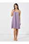 Cotton Gauze Lace Ladder Insert Slip Dress - 2