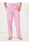 Striped Woven Straight Pyjama