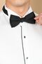 Groom's Suit Shirt White Atayaka Cufflinks Slim Fit Cotton – Slimfit, Please Choose 1 Size Larger. - 6