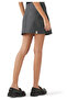 High Waist Double Layer Skirt - 3