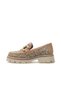 Women's Buckle Detailed Casual Shoes 25Y D25Ya-3770 Z Cream - 2