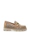 Women's Buckle Detailed Casual Shoes 25Y D25Ya-3770 Z Cream