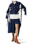 Stylish Open Sleeve Denim Jacket - 2