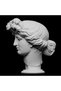 Antik Apollo Giustiniani Figür Büst Heykel Biblo 15cm - 2