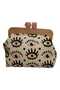 Gift Mother's Day New Year's Wooden Scholarship Chain Strap Clutch Shoulder Bag - 3