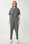 Women's Smoked Faded Effect Cotton Knitted Tracksuit Set Bf00101 - 2