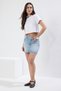 Mavi More Sustainable Double Breasted Waist Detailed High Waist Mini Denim Skirt Twoss25Et00133 - 2