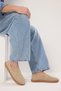 Beige Men's Loafer Shoes Takss25La00019