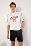 Black Regular/Normal Cut Parachute Fabric Pocket Detailed Thick Shorts & Bermuda Tmnss25Sr00028 - 2