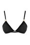 Siyah Aksesuarlı Üçgen Kaplı Bikini Üstü TBESS25BU00033 - 5