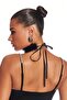 SPECIAL DAY NECKLACE NECK ACCESSORY WITH HERRINGBONE DETAIL - 2