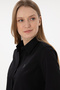 Women's Black Long Sleeve Basic Shirt 50297002 -Vr046 - 2