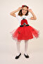Girl's April 23 Red Ladybug Suit - 7