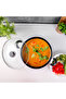 RF2947 Aluminium Wok Pan with Glass Lid | 22 CM - 6
