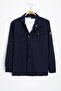 Navy Blue Boy's Jogger Shirt and T-Shirt Set of 2 20403