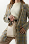 Tn-099 Women's Shoulder Bag Handbag Crossbody Bag Sand - 2