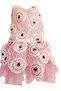 Cat Dog Suit Pink Floral Wedding Dress Clothes - 2