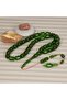 Transparent Green Katalin Rod Capsule Cut 8.5X11.5Mm Rosary Abraham Atasever Master Handwork - 4