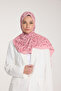 Pure Tone Shawl - Leopard Pattern - Pink - Dried Rose - 2