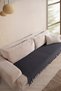 115X200 Seat Cover Covering the Sitting Area |   Non-Slip, Stylish and Washable Design Anthracite - 2