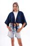 Women's Front Tie Muslin Bolero 260000 -