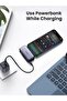 بنك طاقة صغير مع حامل قابل للطي، موصل USB-C مدمج، بطارية 5000 مللي أمبير، 22.5 وات، مزدوج - 3