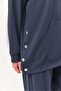 Snap Detail Hooded Double Suit Smoked - 3
