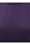 Purple Cuff Ribbed Slit Knitwear Tunic - 4