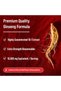 Korean Red Ginseng Capsules | Extra Strength for Energy, Focus & Immune | 120 Caps - 6