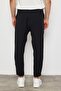 Premium Men's Boyfriend Mold Black Woven Pants with Elastic Waist Ls-23096 - 6